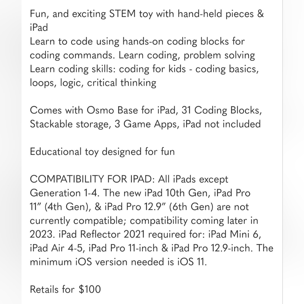 🧡Osmo Coding Starter Kit, STEM🧡 - Picture 10 of 10